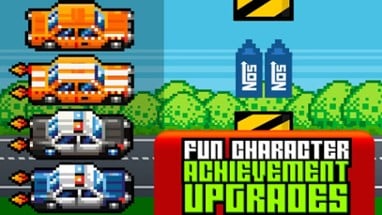 Hoppy Car Racing Free Classic Pixel Arcade Games Image