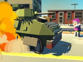 Tank Smash Zombie Highway Image