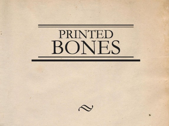 Printed Bones Game Cover