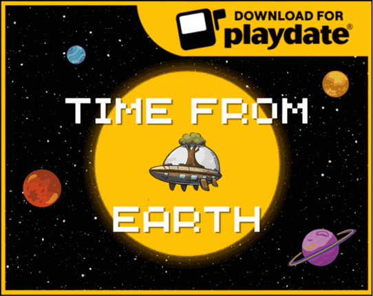 Time From Earth (Playdate) Game Cover