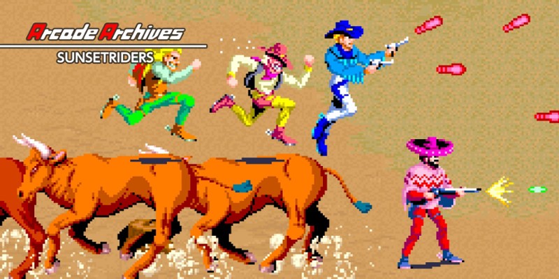 Arcade Archives Sunset Riders Game Cover