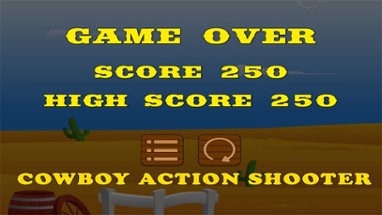 Cow Boy Action Shooter - Fun shooting Game Image