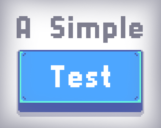 A Simple Test Game Cover