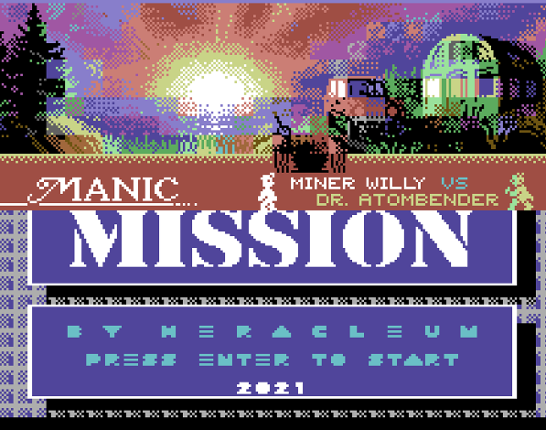 Manic Mission Game Cover
