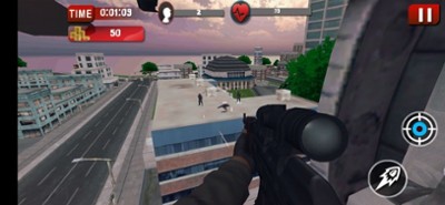Helicopter Shooting Battle Image