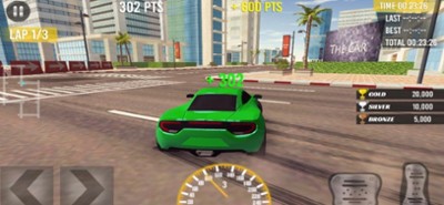 Race of Fast Cars In the City Image