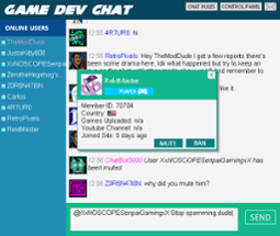 Chat Police (or GameJolt chat moderator simulator) Image