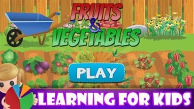 Fruits And Vegetables Learn Image