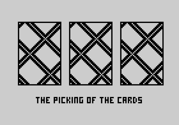 THE PICKING OF THE CARDS Game Cover