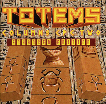 Totems. Columns CPC two. Enhanced Edition (Amstrad CPC) Game Cover