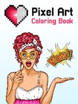 Pixel Art Coloring Book Image