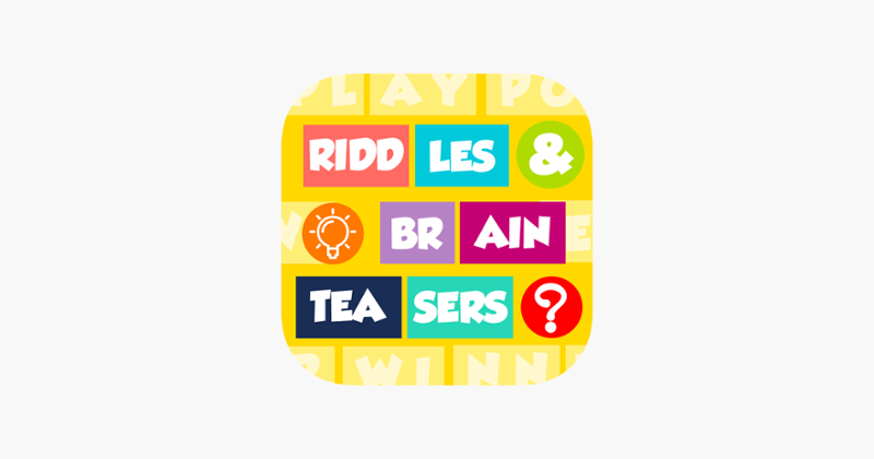 Riddles &amp; Brain Teasers Quiz Game Cover
