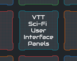 VTT Sci-Fi User Interface Panels Image
