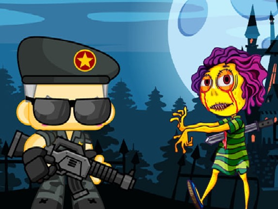 Zombie Shooter 2D Game Cover