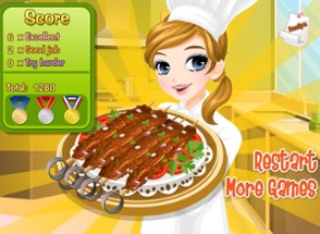 Tessa’s Kebab – learn how to bake your kebab in this cooking game for kids Image