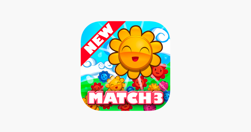 Blossom Garden Match 3: Connect and Bloom Flowers Game Cover