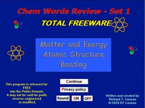 Chem-Words Review - Set 1 Image