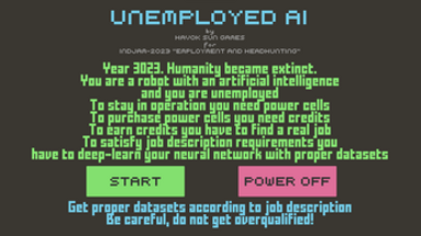 Unemployed AI Image