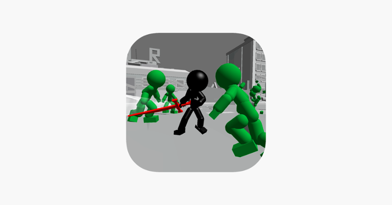 Stickman Killing Zombie 3D Game Cover