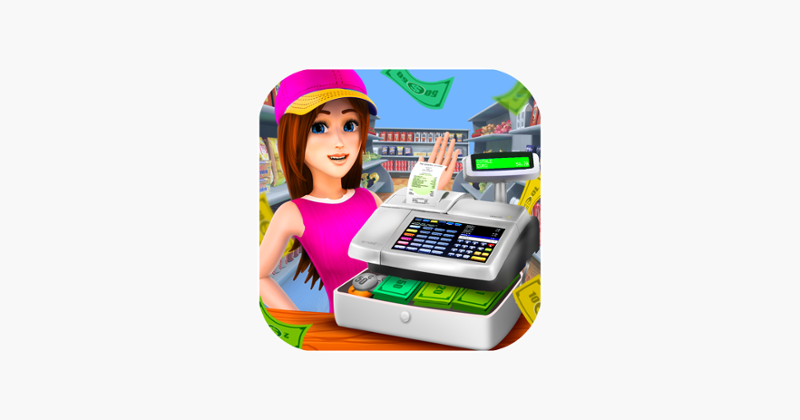 Supermarket Cash Register Game Cover