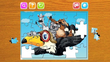 Animals Jigsaw Puzzles – Puzzle Game Free for Kids and Toddler - Preschool Learning Games Image