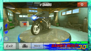 Bandit Rider 3D: smash cops racing Image