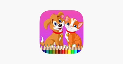 Cat&amp;Dog Coloring Book-Learn Drawing and Painting For Kids Image
