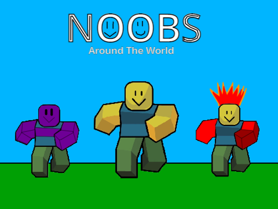 Noobs Around The World Game Cover