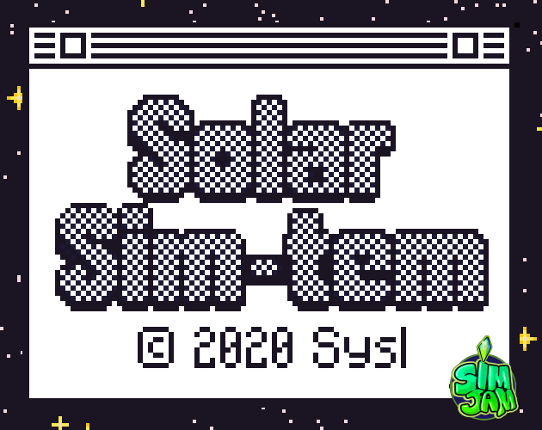 Solar Sim-Tem Game Cover