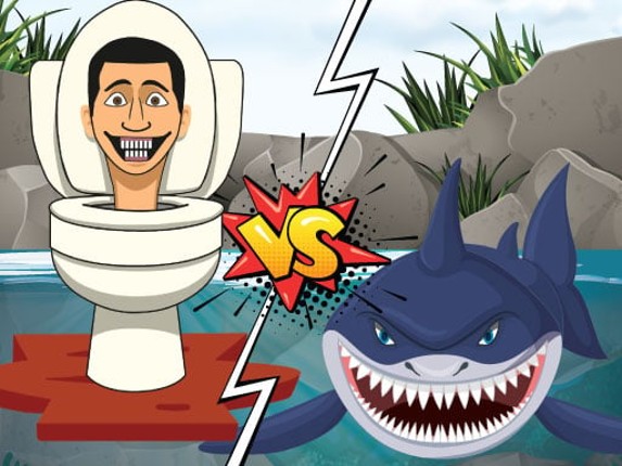 Hungry Shark Vs Skibidi Game Cover