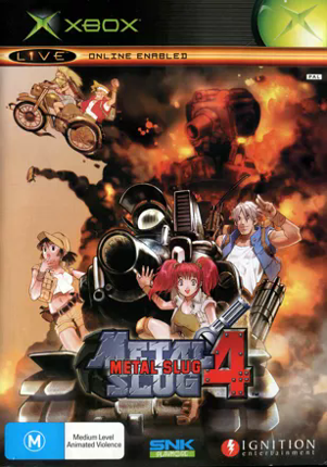 Metal Slug 4 Game Cover