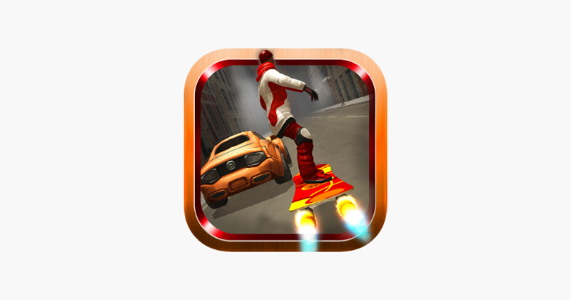 Blazing Hover Board Rider Game Cover