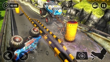 Chained Monster Truck Racing Image