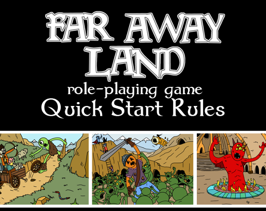 Far Away Land RPG: Quick Start Rules Game Cover