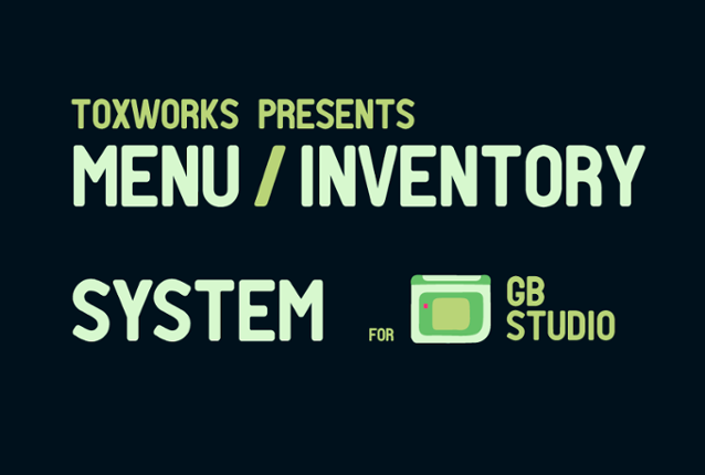 Menu/Inventory System for GB Studio Game Cover