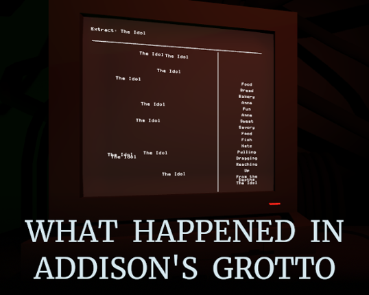 What Happened in Addison's Grotto Game Cover