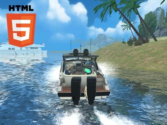 Boat Rescue Simulator Mobile Game Cover