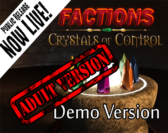 Demo Factions: Crystals of Control (Explicit/Adult Version) Game Cover