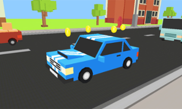 Pixel Racer Cars 3D for TV Image