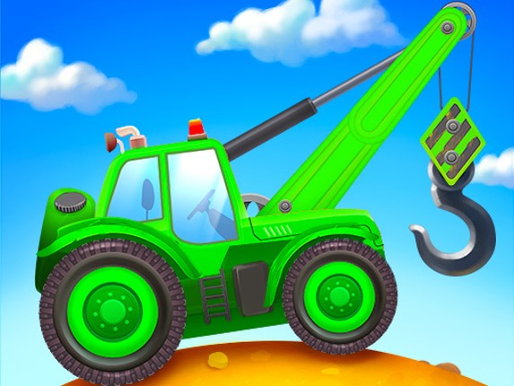 Real Construction Kids Game Game Cover