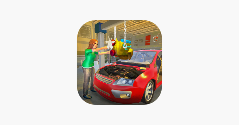 Car Assembling &amp; Mechanic Sim Game Cover