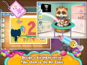 Fluffy Pets Birthday Party Fun Image