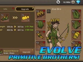 Primitive Brothers: Idle Game Image