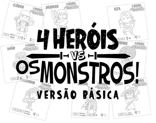 4 Heróis vs Os Monstros (PT-BR) Game Cover