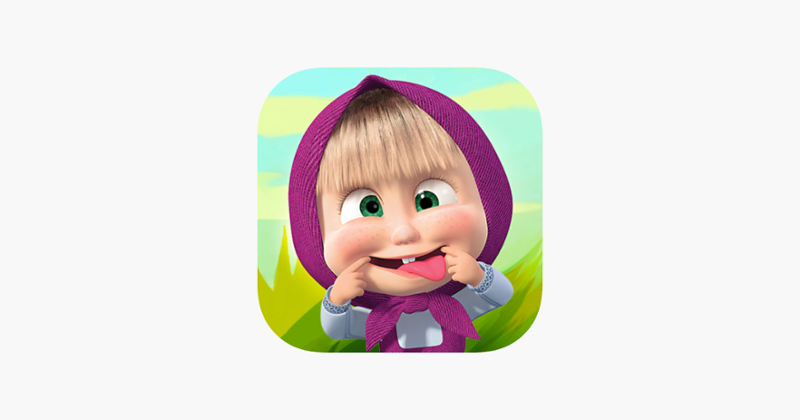 Masha and the Bear Funny Games Game Cover