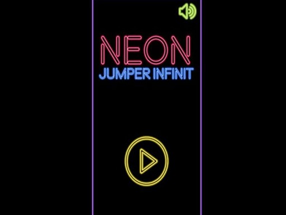 neon jumper infinit Game Cover