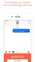 Rock Paper Scissors — with extension for iMessage Image