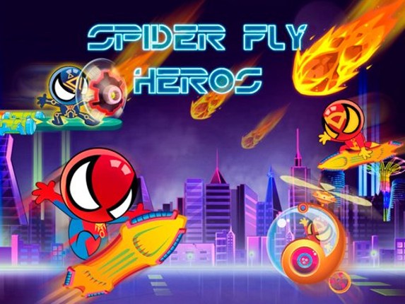 Spider Fly Heroes Game Cover