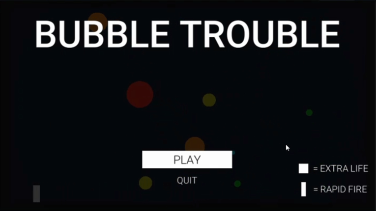 Bubble Trouble Game Cover