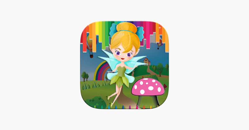 Girls Coloring Book Little Fairies - Game For Kids Game Cover